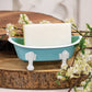 Teal Iron Bathtub Soap Dish - 5-3/4-in