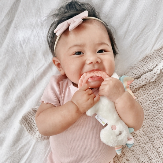 Ritzy Rattle Pal™ with Teether - Unicorn - Mellow Monkey