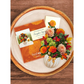 FreshCut Mini Pumpkin Spice Pop-Up Bouquet & Greeting Card - Mellow Monkey