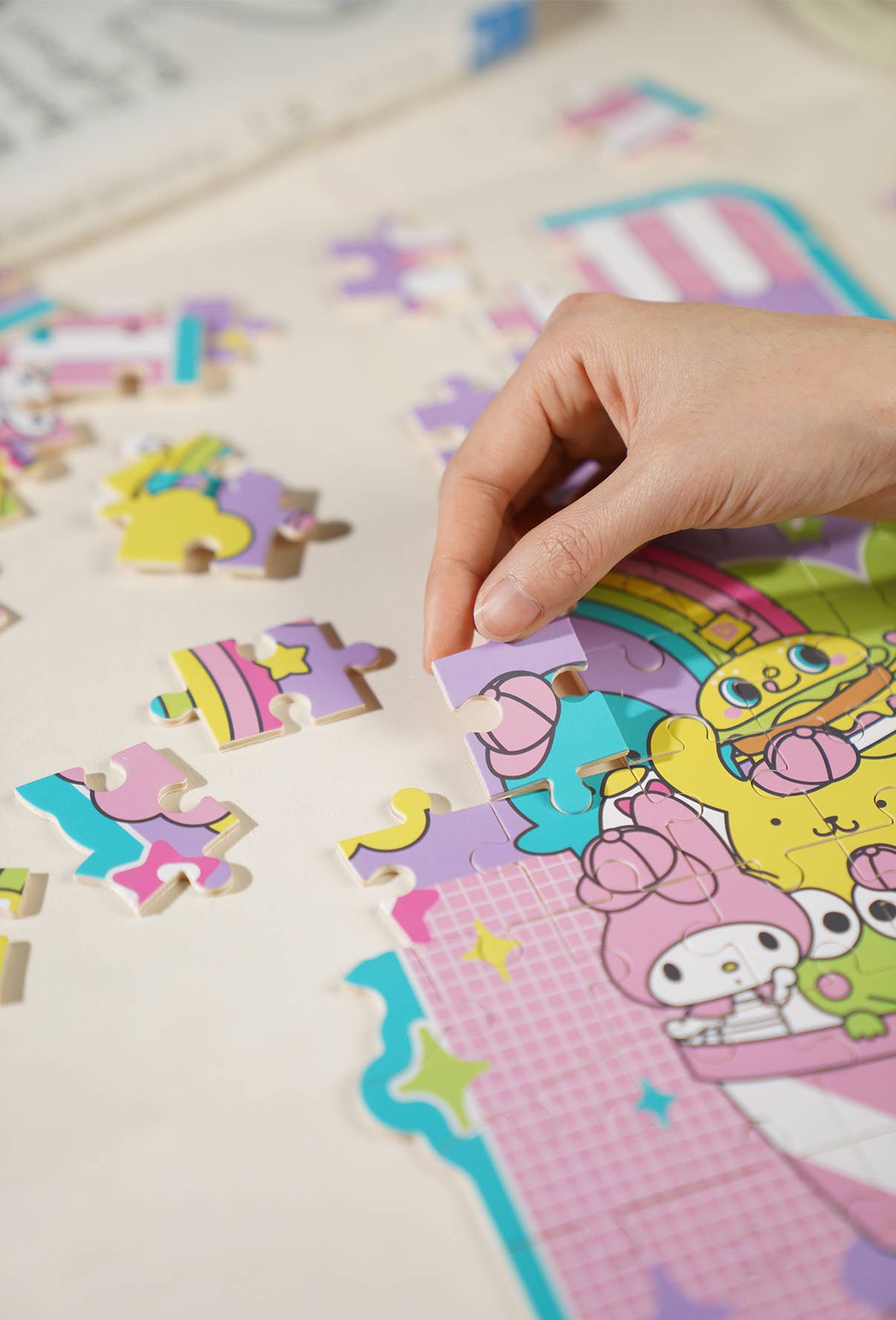 Hello Kitty® And Friends Jigsaw Puzzle: Yummy Delights - Mellow Monkey