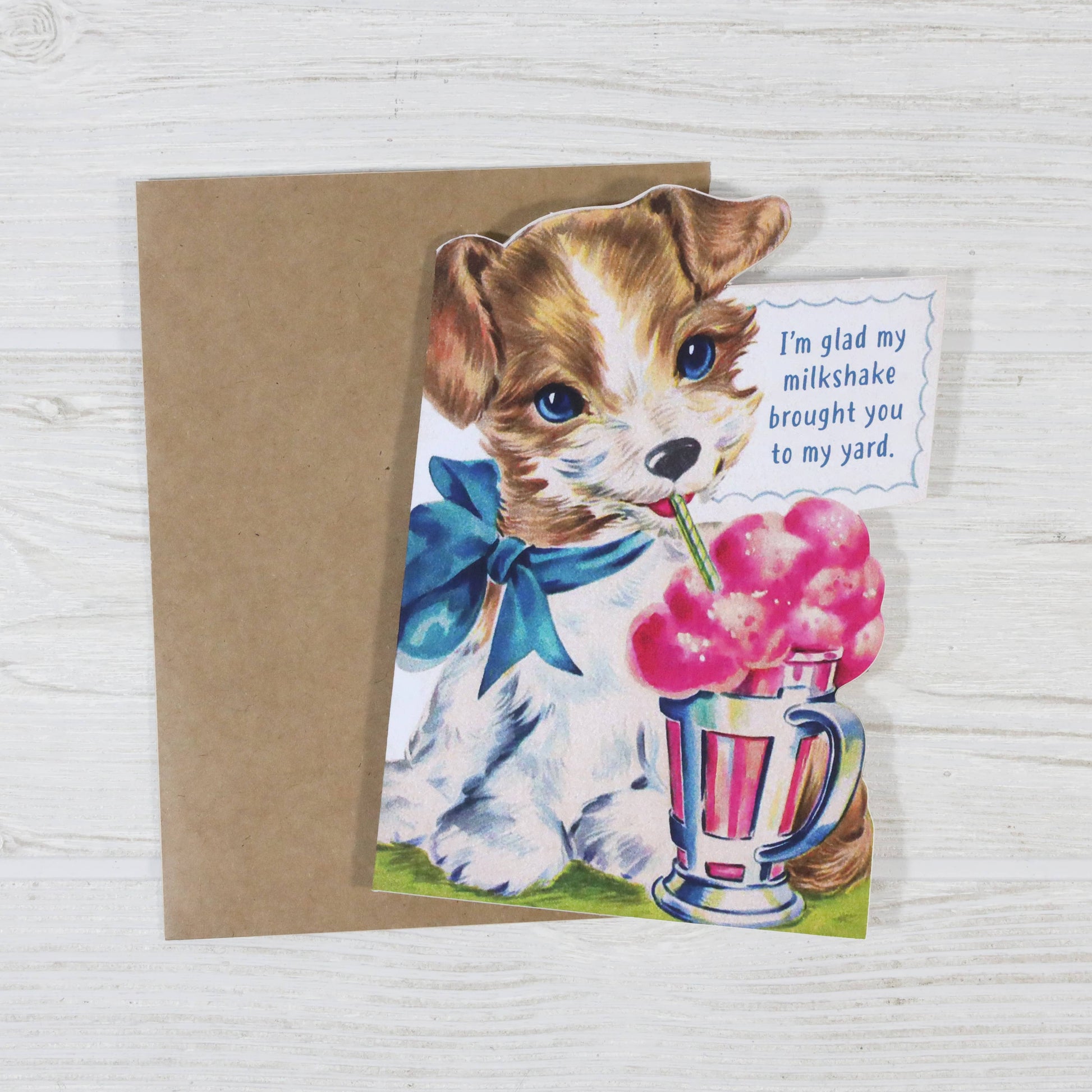 Milkshake - Greeting Card - Mellow Monkey