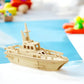 Yacht: 3D Wooden Puzzle - Mellow Monkey