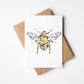 Honeybee Plantable Wildflower Greeting Card - Mellow Monkey