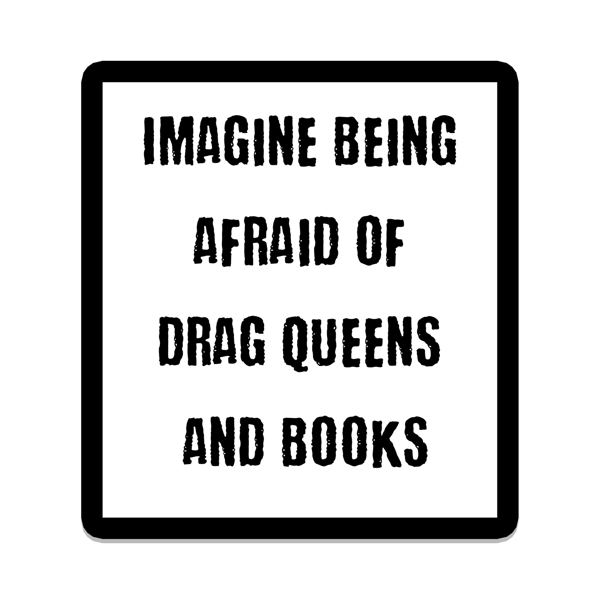 Imagine - Waterproof Vinyl Sticker Decal - 2-1/2-in. - Mellow Monkey