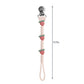Itzy Paci Strap Plus™ - Strawberry - Mellow Monkey