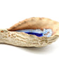 Oyster Blue Geyser - Decorative Plate/Dish - 4-in x 6-1/2 - Mellow Monkey