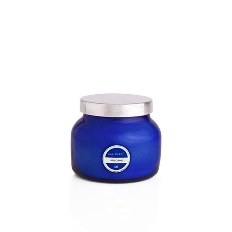 Volcano - Blue Signature Petite Candle - 8-oz. - Mellow Monkey