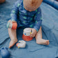 Itzy Stack & Squirt™ Bath + Water Toy - Mellow Monkey