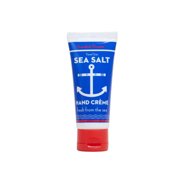 Swedish Dream® Sea Salt Hand Crème - Pocket Size - .75 fl oz. - Mellow Monkey