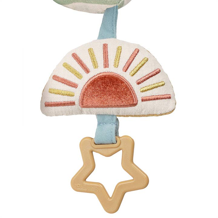 Bitzy Busy Ring™ Teething Activity Toy - Farm - Mellow Monkey