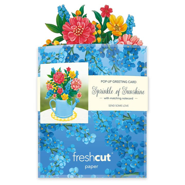 Mini Sprinkle Of Sunshine - FreshCut Paper Pop-Up Card - Mellow Monkey