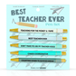 Best Teacher Ever Pen Set - Mellow Monkey