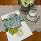 Tea Towel - Nantucket Blooms - 28-in - Made in Connecticut - Mellow Monkey