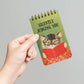 Silently Judging You - Funny 3x5 Spiral Memo Notepad - Mellow Monkey