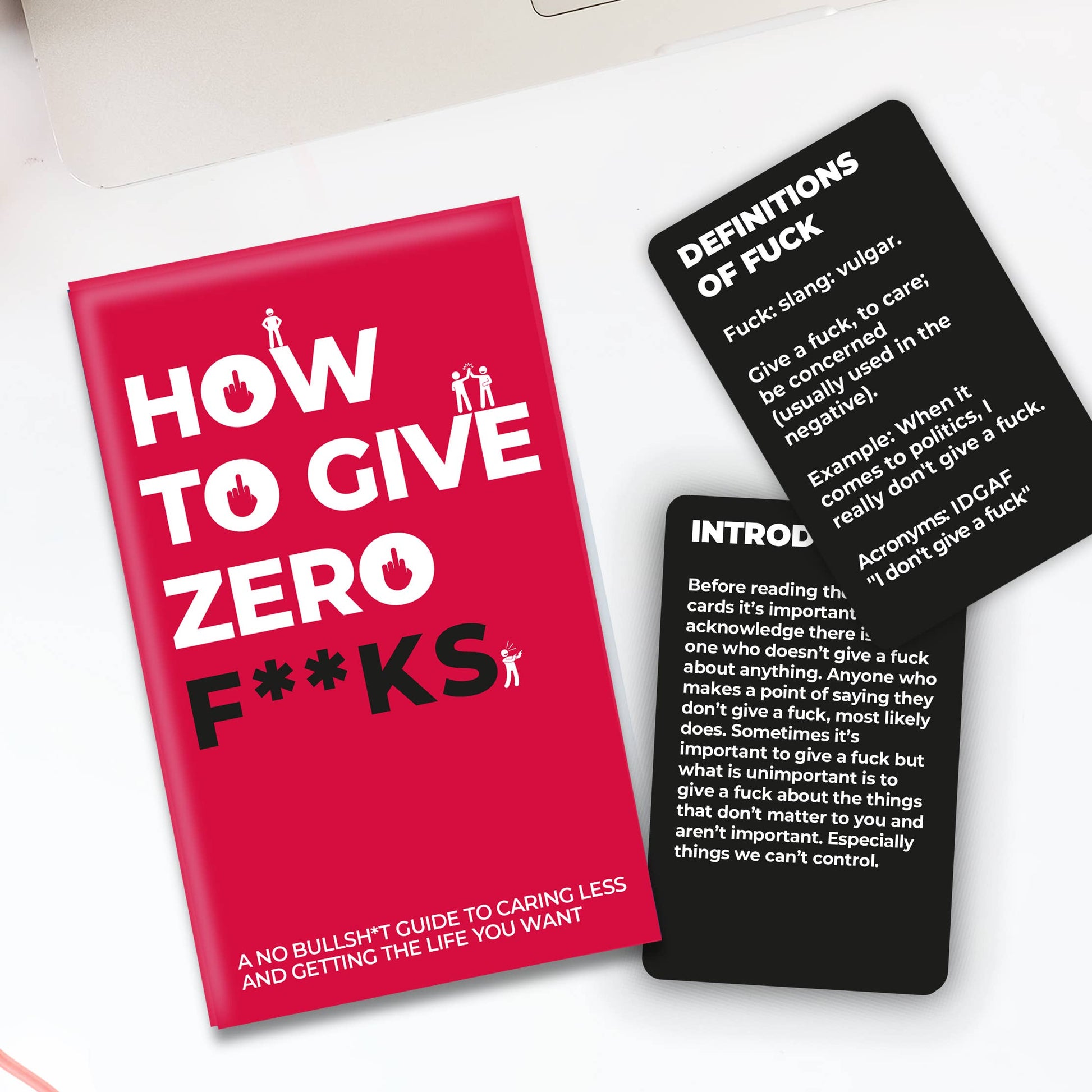 How To Give Zero F*cks Card Pack - Mellow Monkey