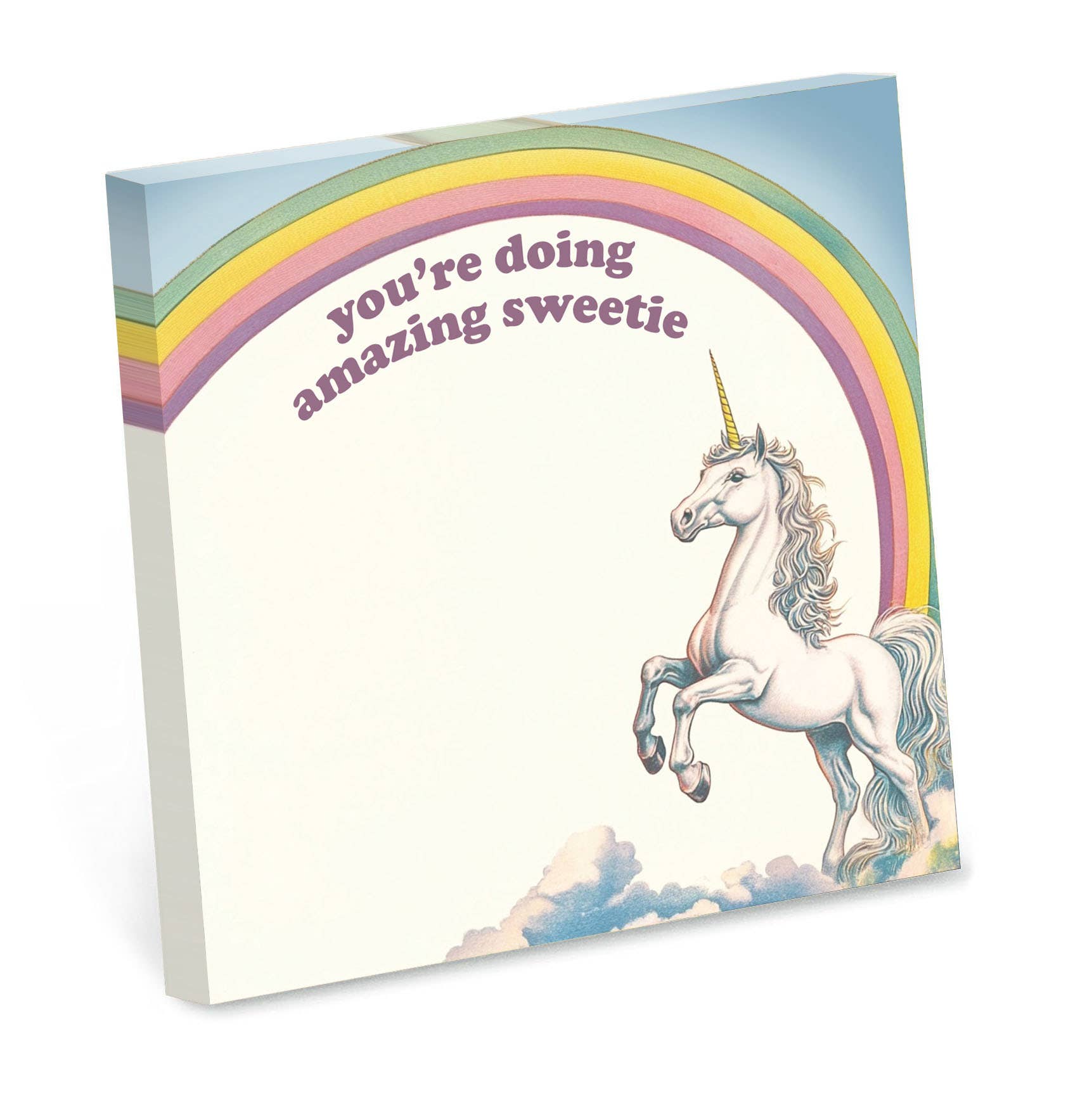 You're Doing Amazing - Funny Motivational Sticky Note Pad - Mellow Monkey