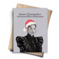 Season's Greetings From The Festive Poets Department - Holiday Greeting Card - Mellow Monkey