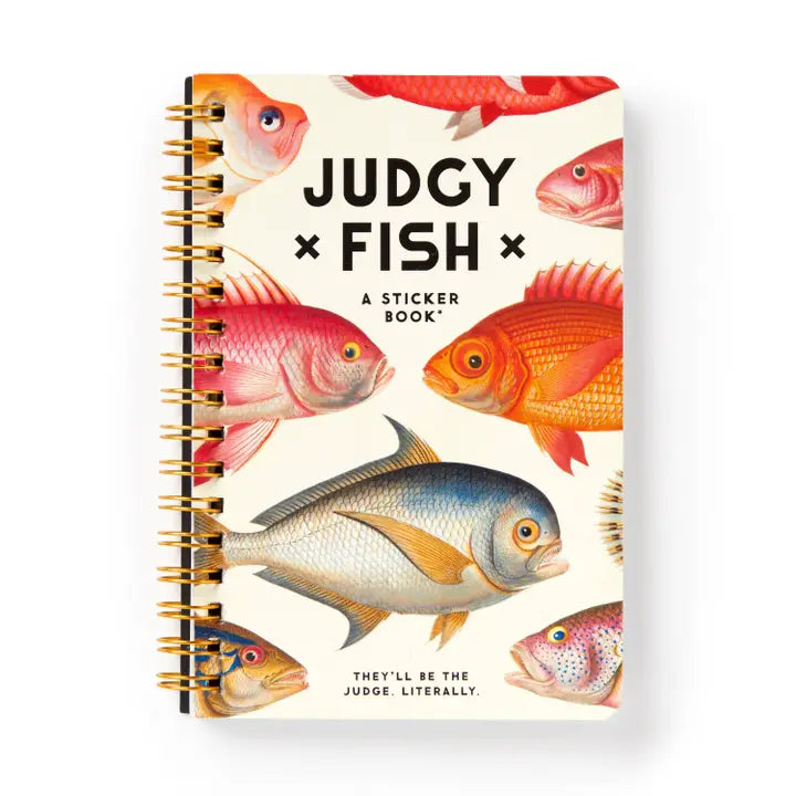 Judgy Fish Sticker Book - Mellow Monkey
