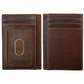 Rustic Brown - Pocket I.D. Card Case - Mellow Monkey