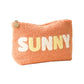 Sunny - Teddy Zippered Pouch - Mellow Monkey