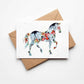 Horse Plantable Wildflowers Greeting Card - Mellow Monkey