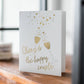 Cheers to the Happy Couple - Gold Foil Wedding Card - Mellow Monkey