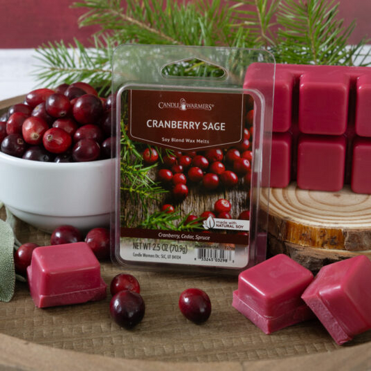 Cranberry Sage Classic Wax Melts - Mellow Monkey