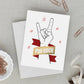 You Rock - Foil Pressed Thank You Card - Mellow Monkey