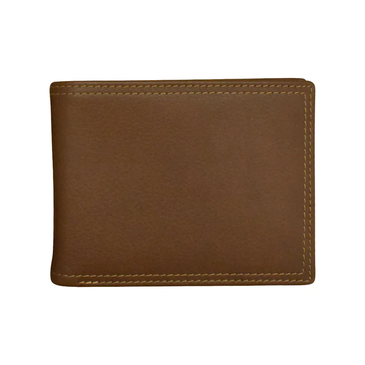 Toffee Multi - Men's Multicolor Bifold Wallet - Mellow Monkey