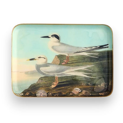 Sea Bird Metal Tidbit Tray - Trinket Tray - Mellow Monkey
