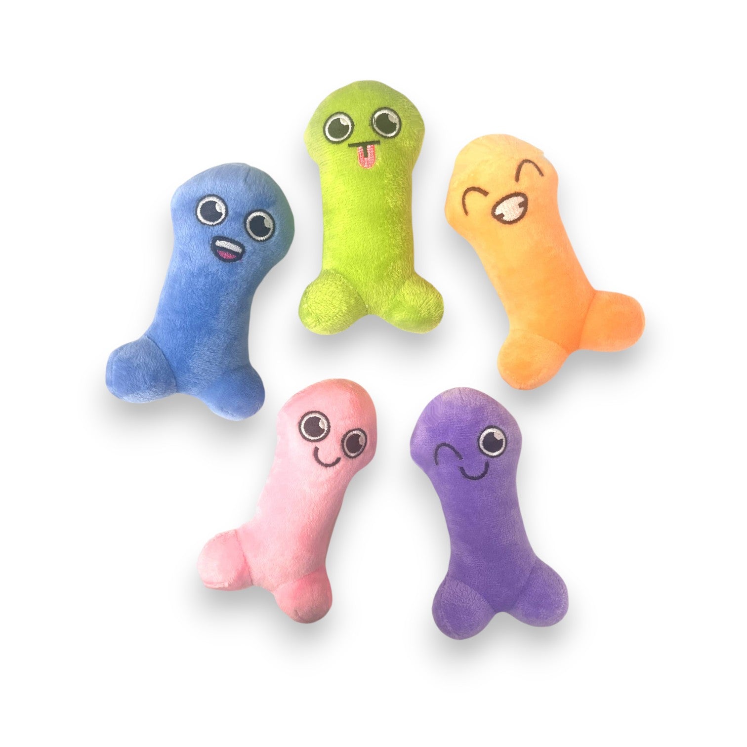 Suck a Bag of Dicks Plushy Pillows - Set of 5 - Mellow Monkey