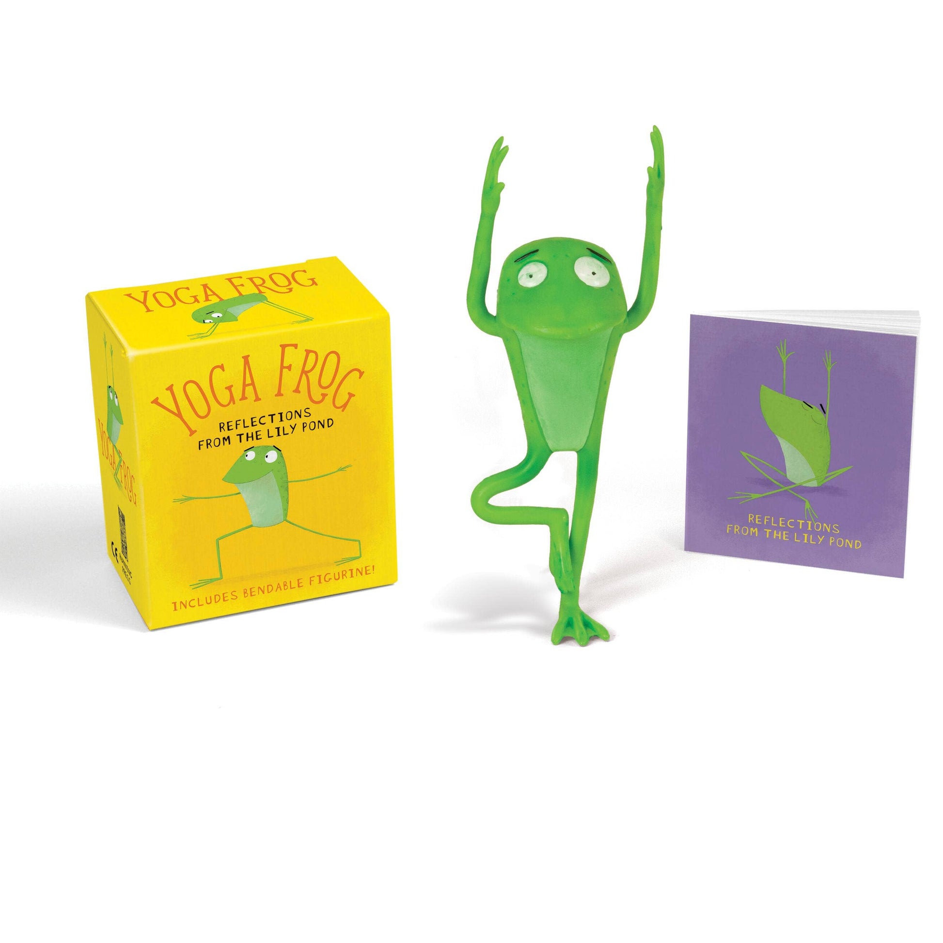 Yoga Frog - Reflections From The Lily Pond - RP Mini - Mellow Monkey