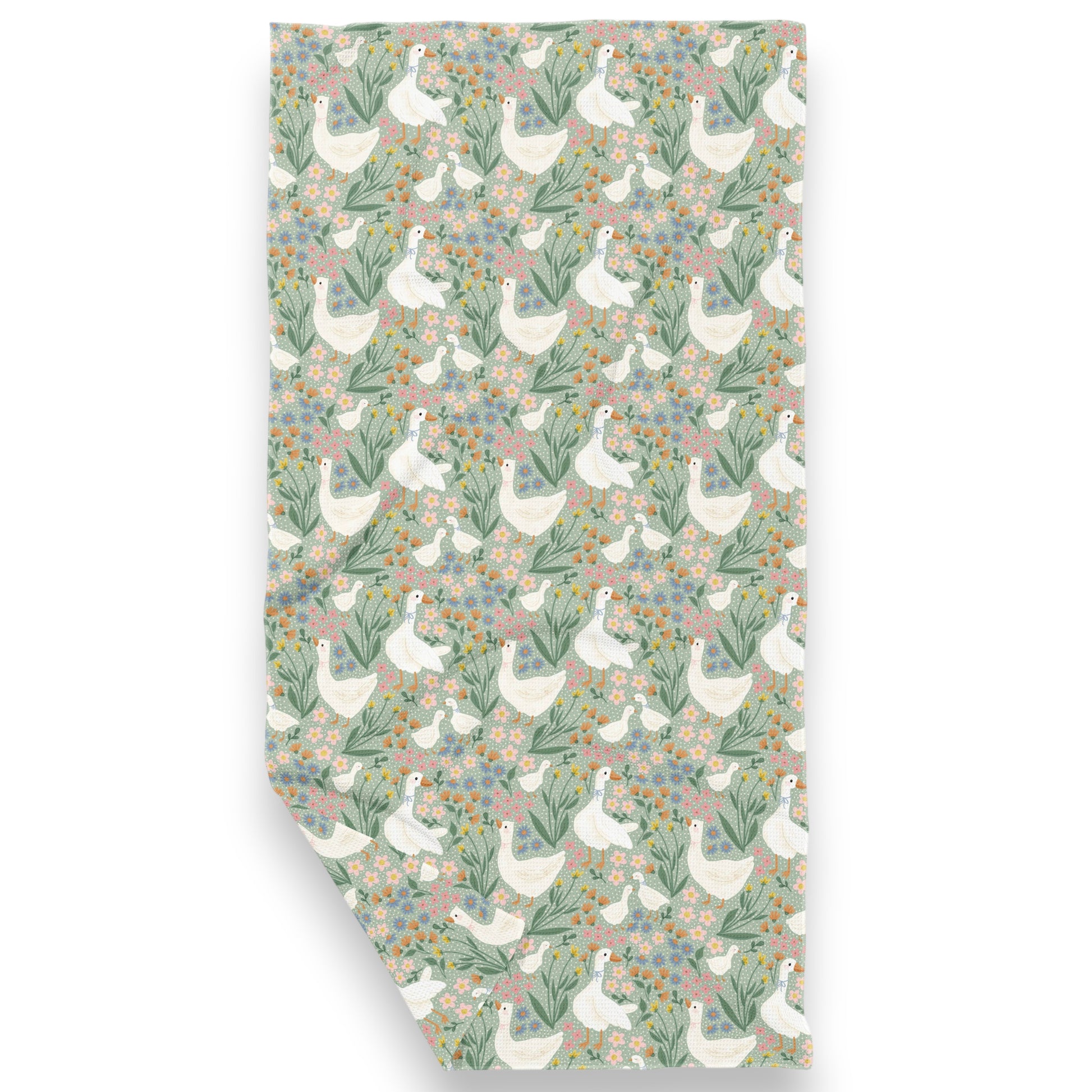Silly Goose - Double Sided Waffle Dish Towel - Mellow Monkey