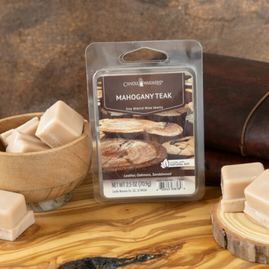 Mahogany Teak Classic Wax Melts - Mellow Monkey