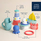 Seaside Splash Gift Set™ Bath + Water Toys - Mellow Monkey