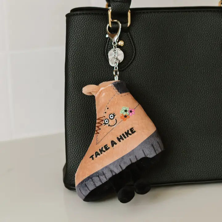Boot Plush Bag Charm - Take a Hike - Mellow Monkey