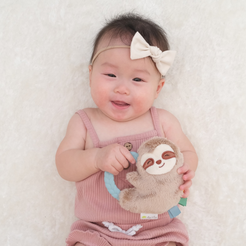 Ritzy Rattle Pal™ with Teether - Sloth - Mellow Monkey