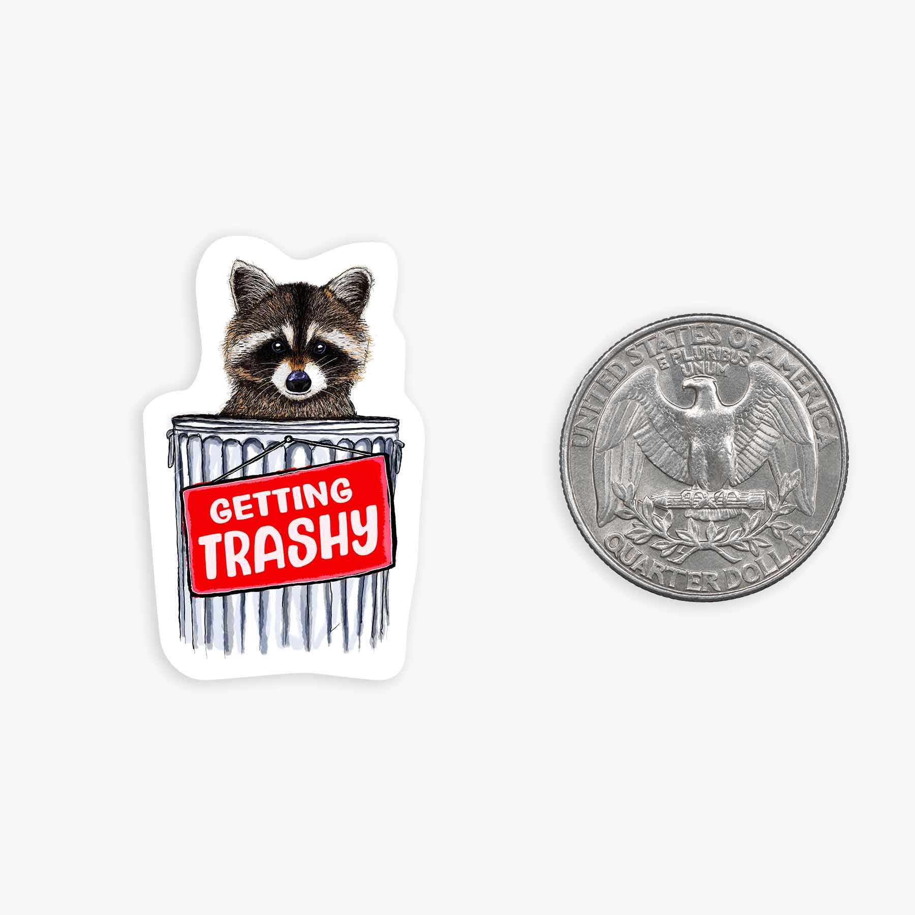 Trashy - Mini Sticker #14 - Mellow Monkey