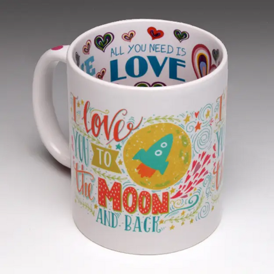 I Love You To The Moon and Back - 11-oz. Coffee Mug - Mellow Monkey