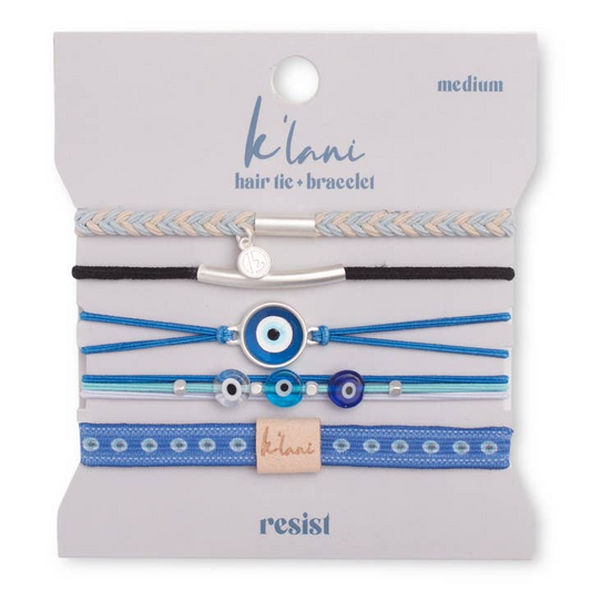 Resist - Hair Tie Bracelets - Medium - Mellow Monkey