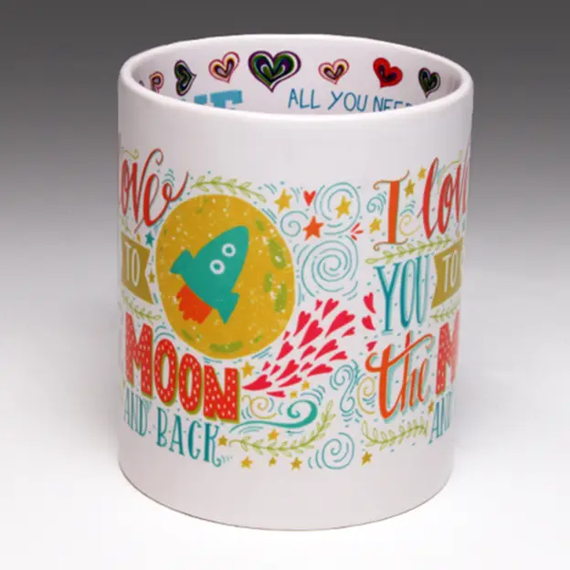 I Love You To The Moon and Back - 11-oz. Coffee Mug - Mellow Monkey