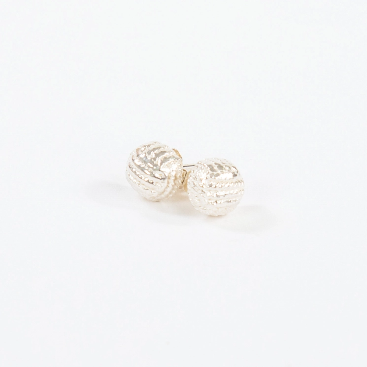 Monkey Fist Earrings - Sterling Silver - Mellow Monkey