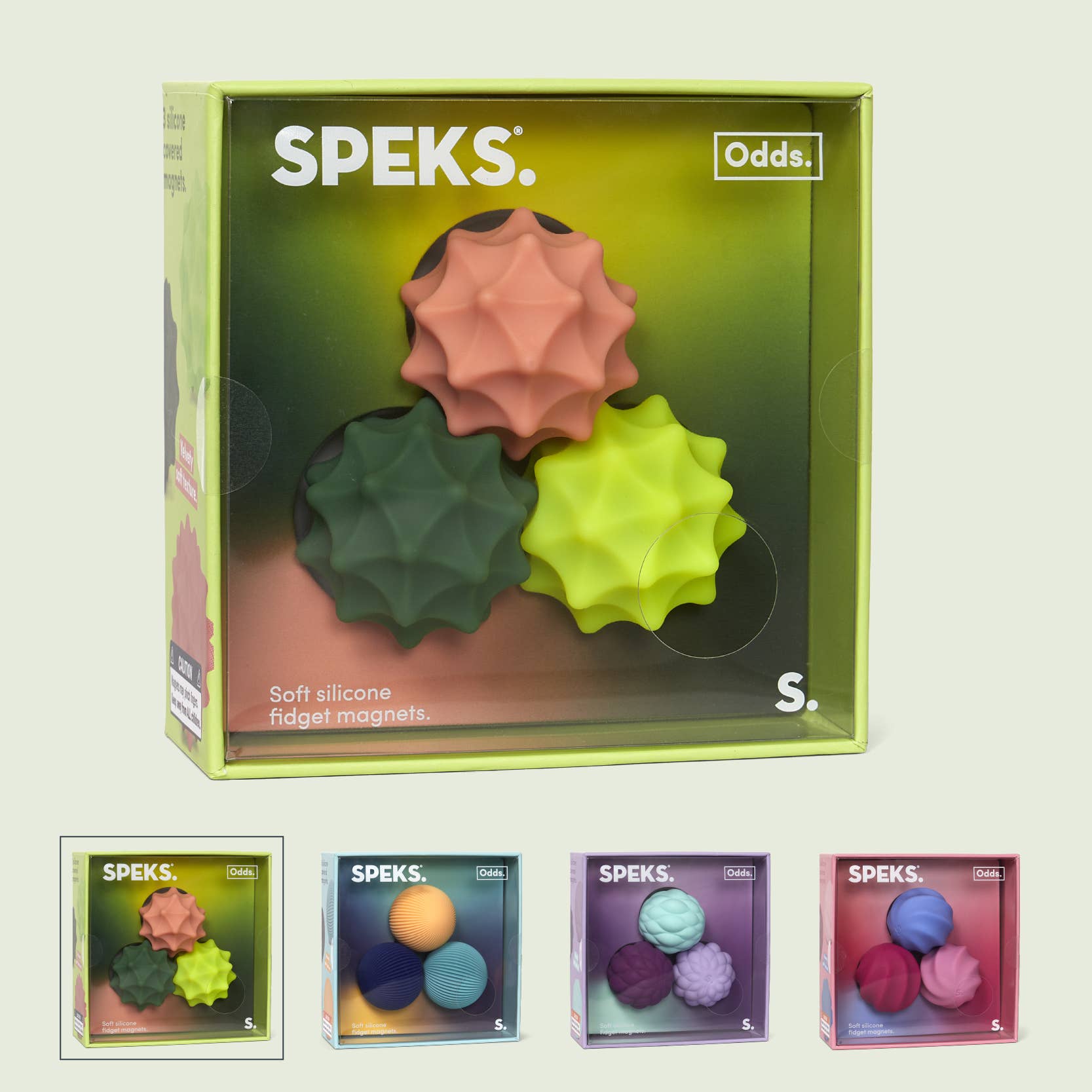 Odds Vivid Silicone Fidget Magnets – Mellow Monkey