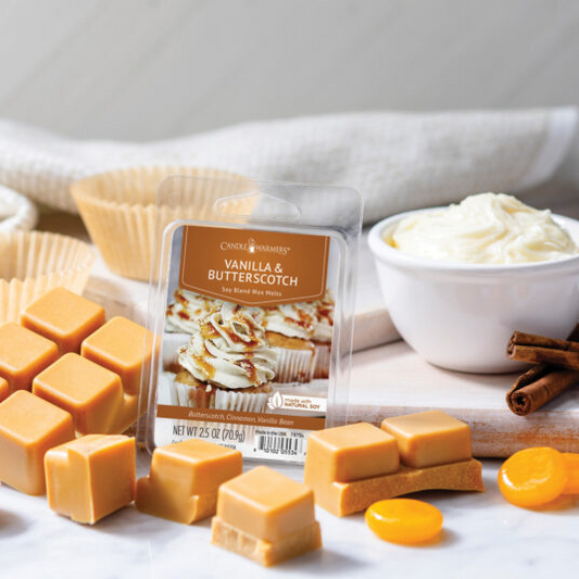 Vanilla & Butterscotch Classic Wax Melts - Mellow Monkey