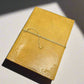 Art Deco Leather Journal - Lined & Tree-Free Paper - Mellow Monkey