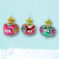 Vintage Spin Top Ornament - December Diamonds Holiday Ornament - Mellow Monkey