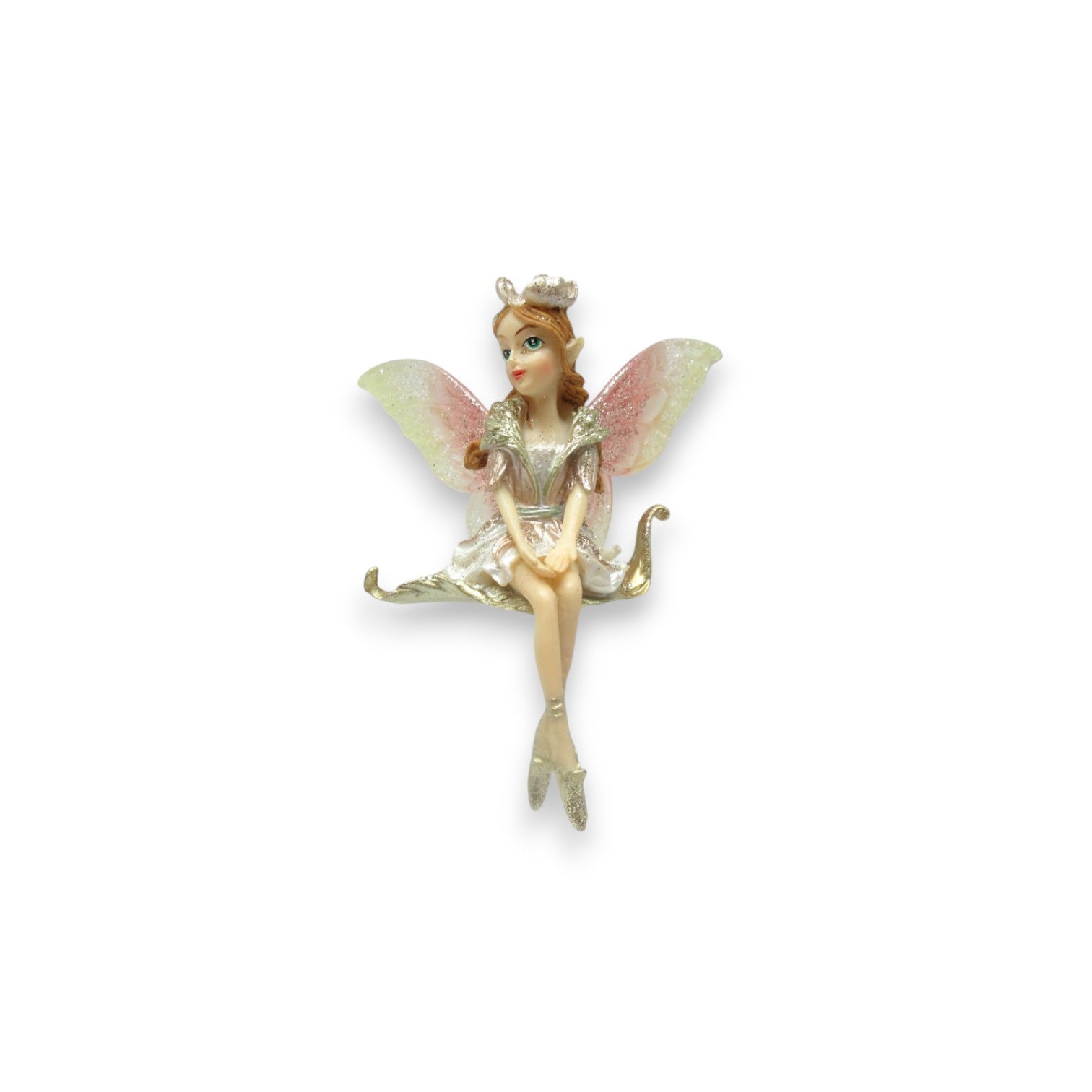 Princess Fairy Sitting - December Diamonds Holiday Ornament - Mellow Monkey