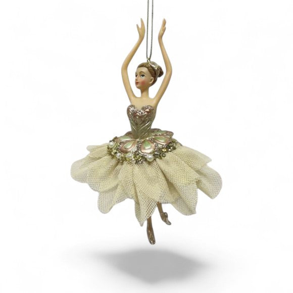 Champagne Ballerina - December Diamonds Holiday Ornament - Mellow Monkey