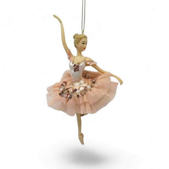 Pink Ballerina - December Diamonds Holiday Ornament - Mellow Monkey