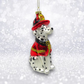 Dalmatian with Firefighter Hat - December Diamonds Holiday Ornament - Mellow Monkey